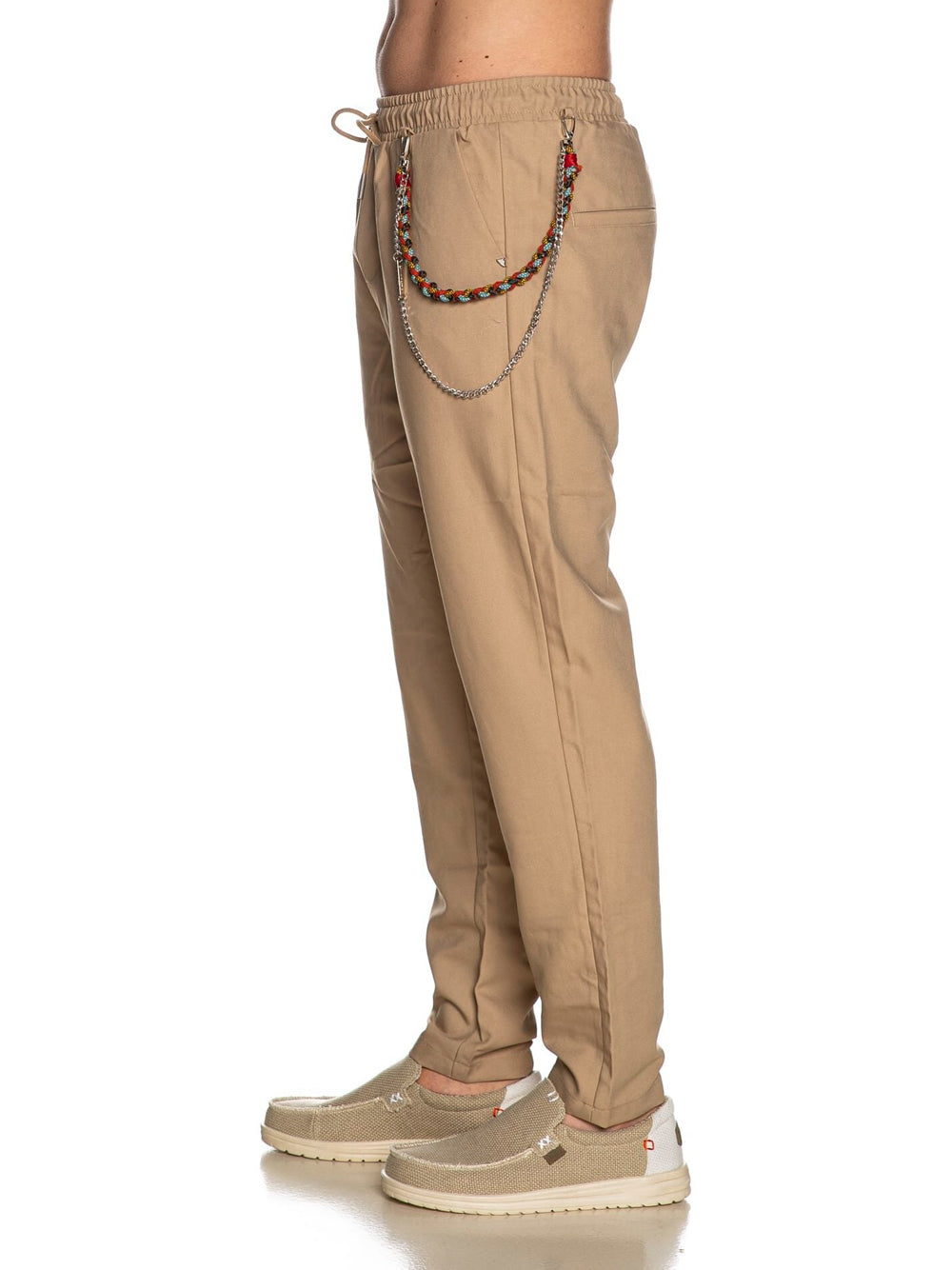 Pantalone Jogger Gianni Lupo Leonard da Uomo - Beige