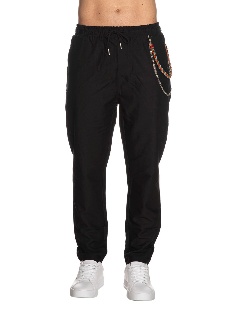 Pantalone Jogger Gianni Lupo da Uomo - Nero