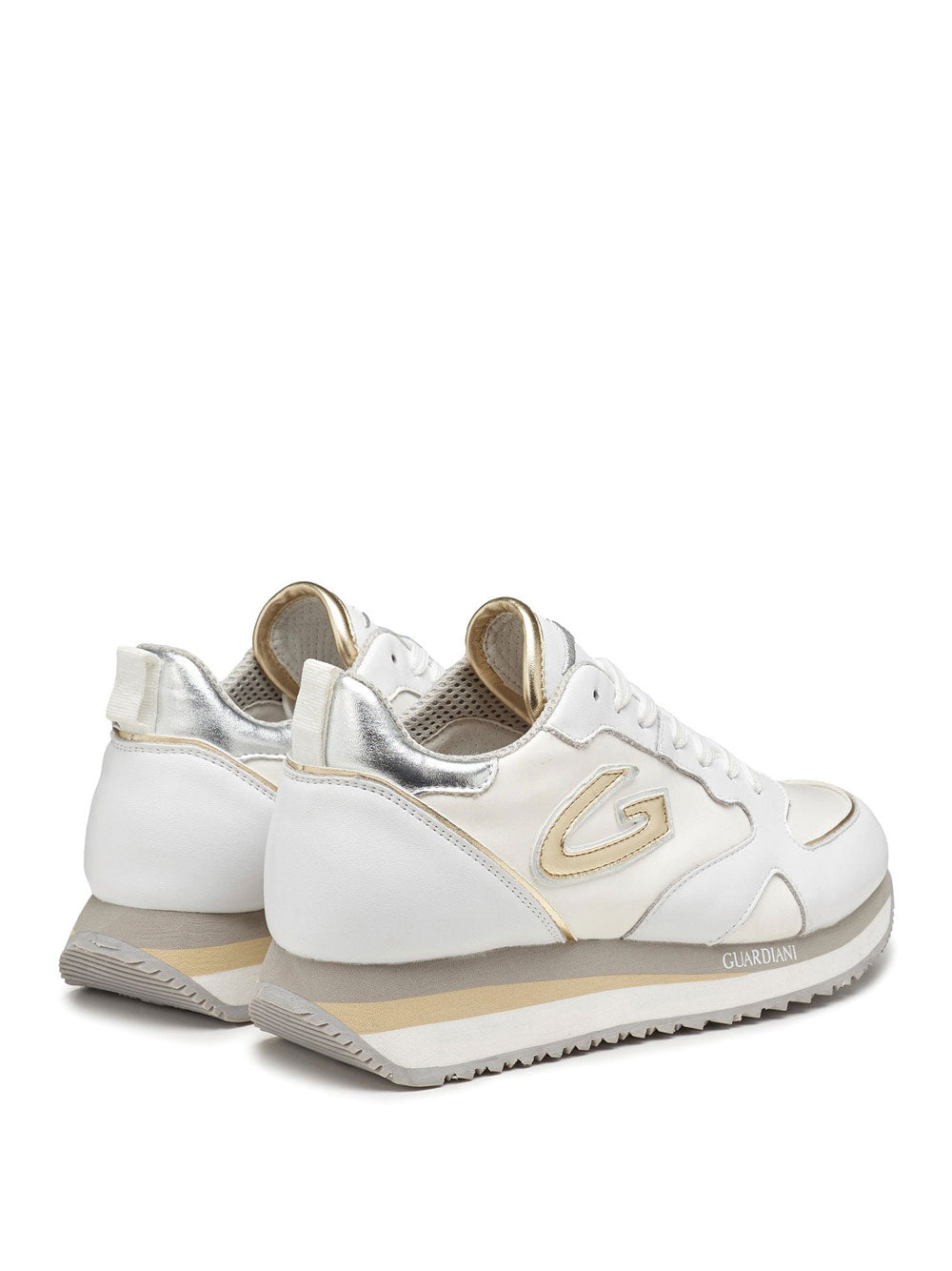 Sneakers Guardiani Wen 3100 Low Leath da Donna - Bianco