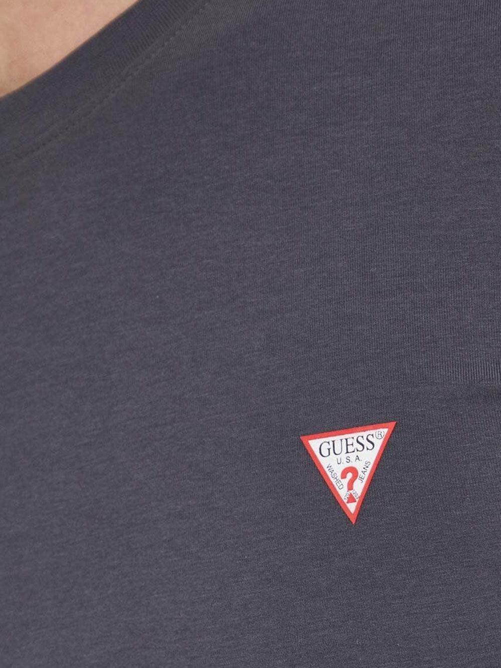 T-shirt Guess Core da Uomo - Grigio