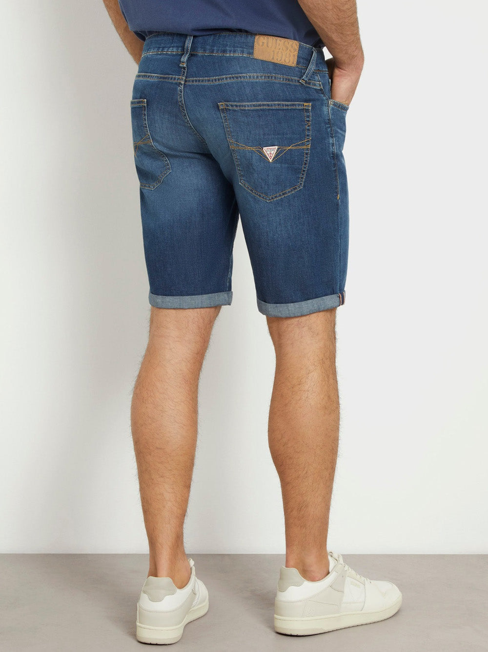 Bermuda Jeans Guess Sonny da Uomo - Denim