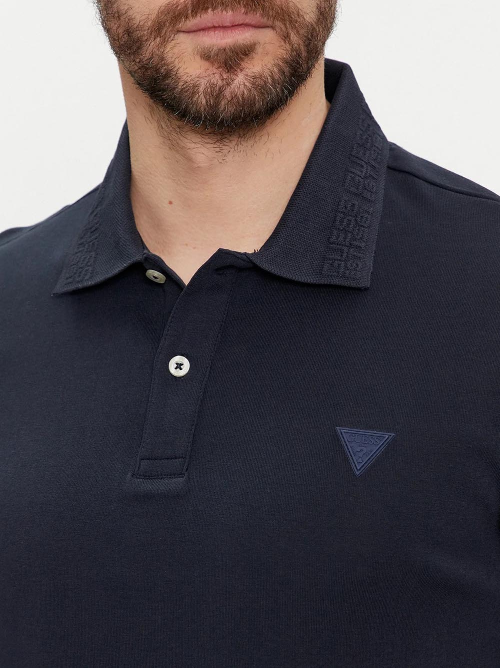 Polo Guess Nolan da Uomo - Blu