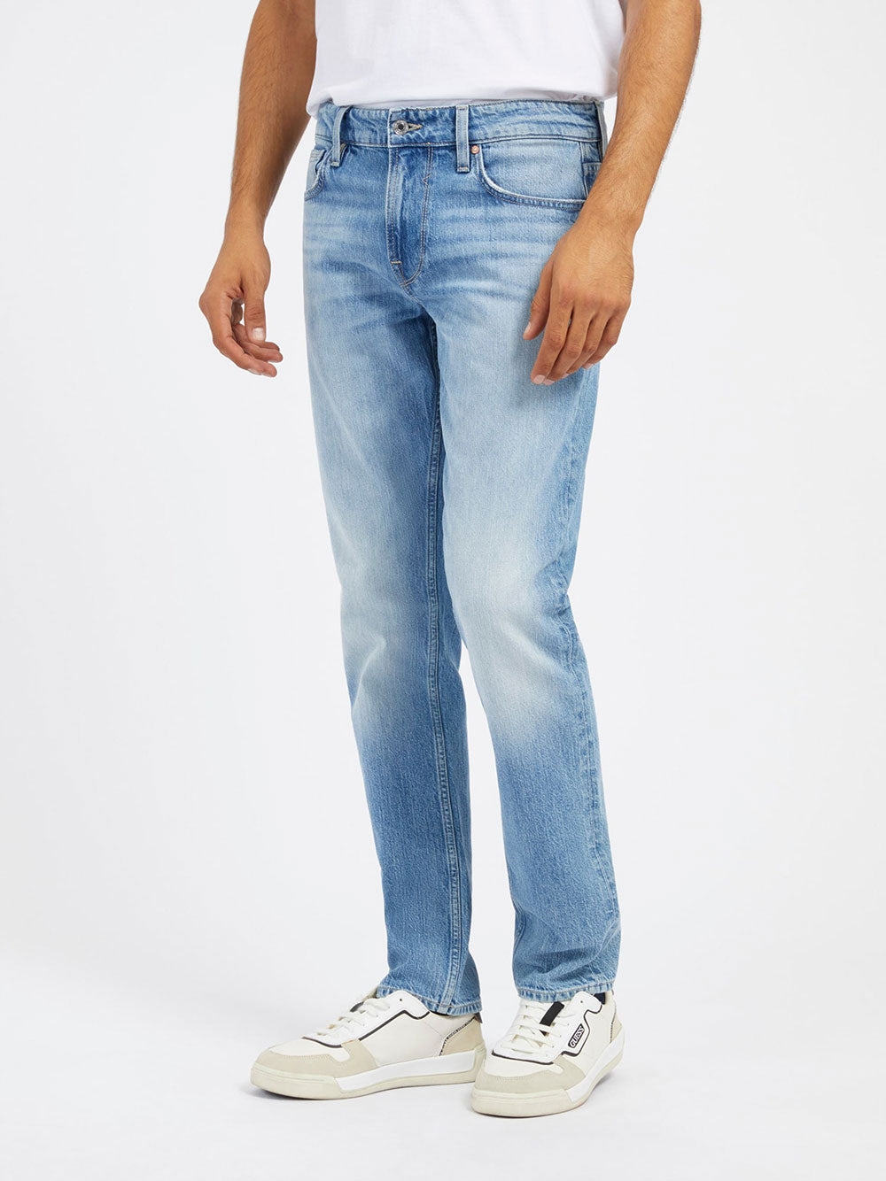 Jeans Slim Guess Tapered da Uomo - Denim