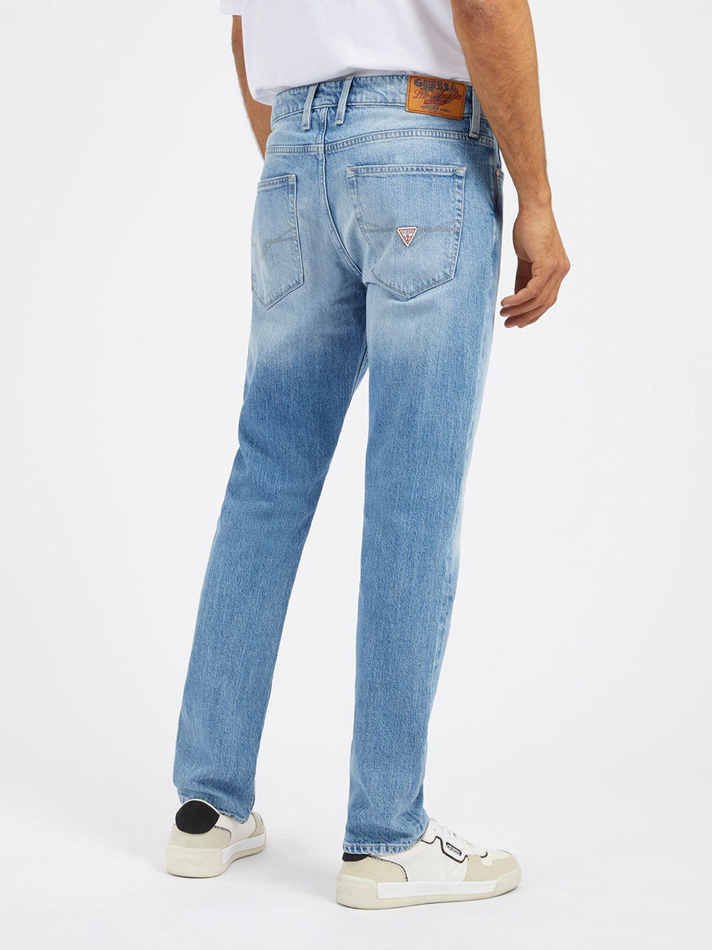 Jeans Slim Guess Tapered da Uomo - Denim