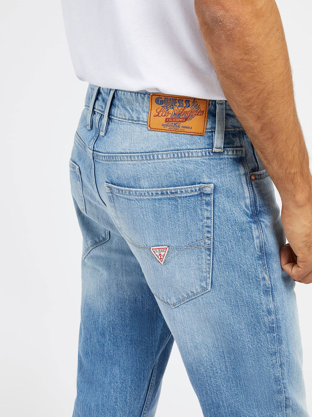 Jeans Slim Guess Tapered da Uomo - Denim