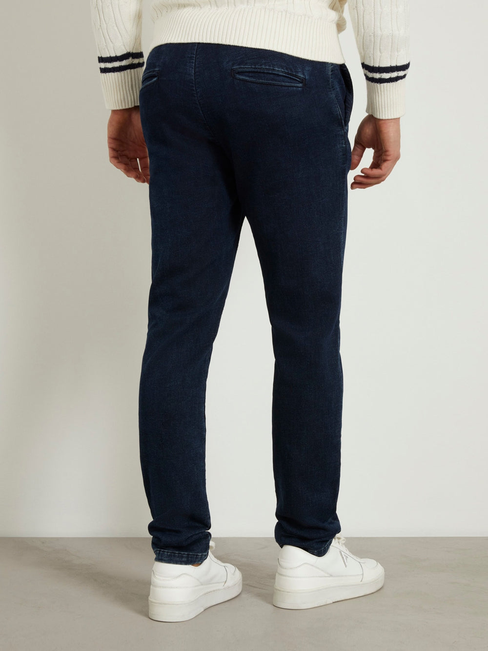 Pantalone Chino Guess Technical da Uomo - Denim