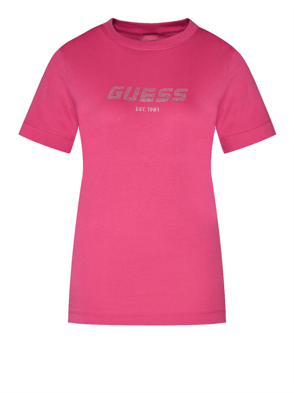 T-shirt Guess Eleanora da Donna - Fuxia Fucsia