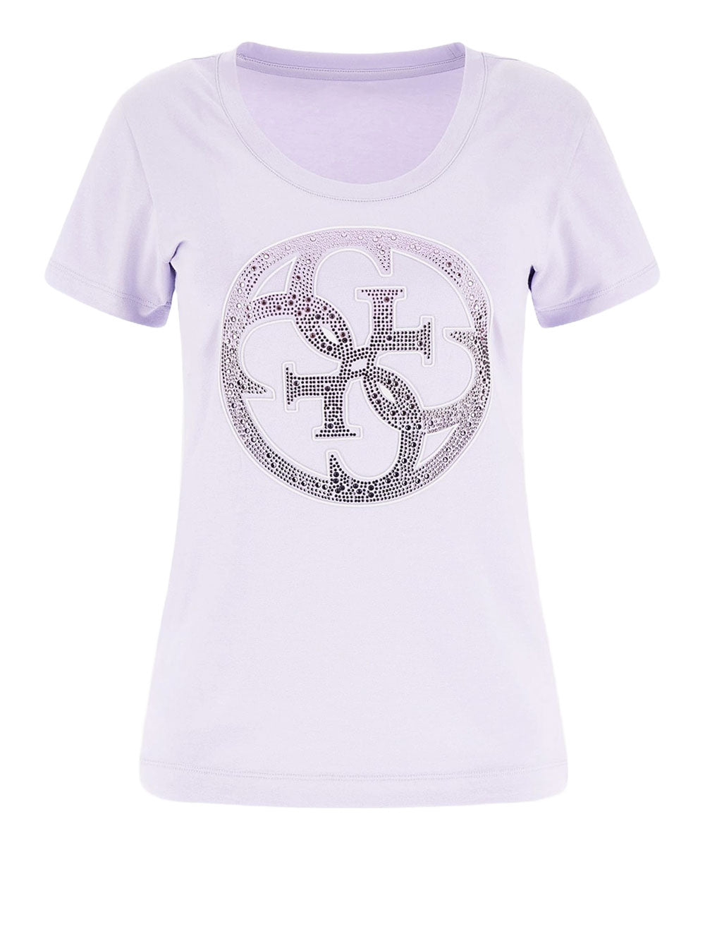 T-shirt Guess 4G Logo da Donna - Viola