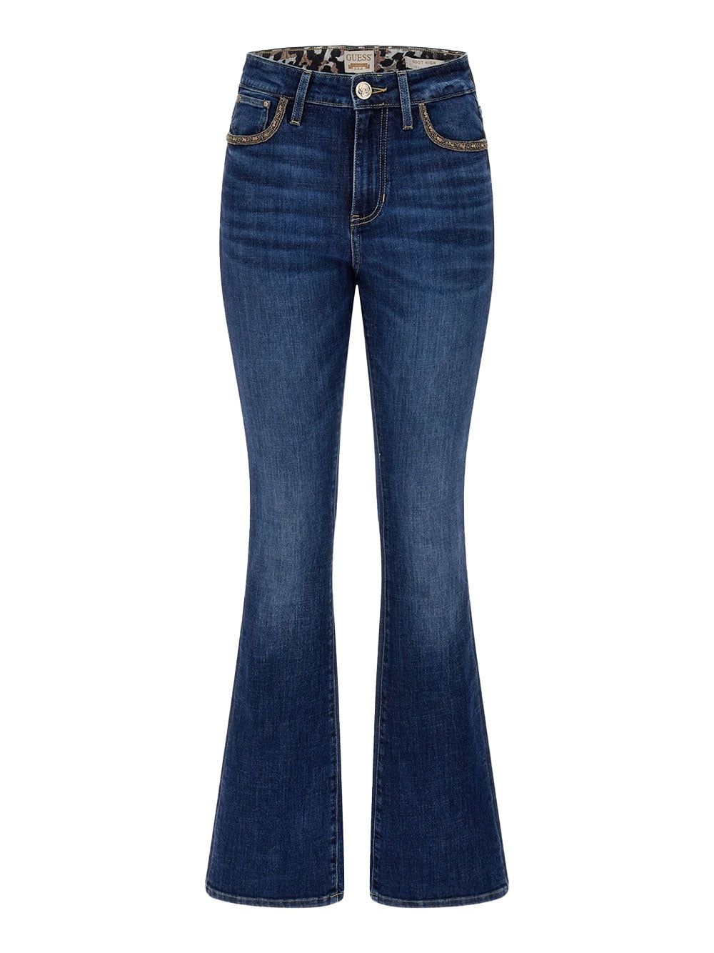 Jeans a Zampa Guess Sexy Flare da Donna - Denim