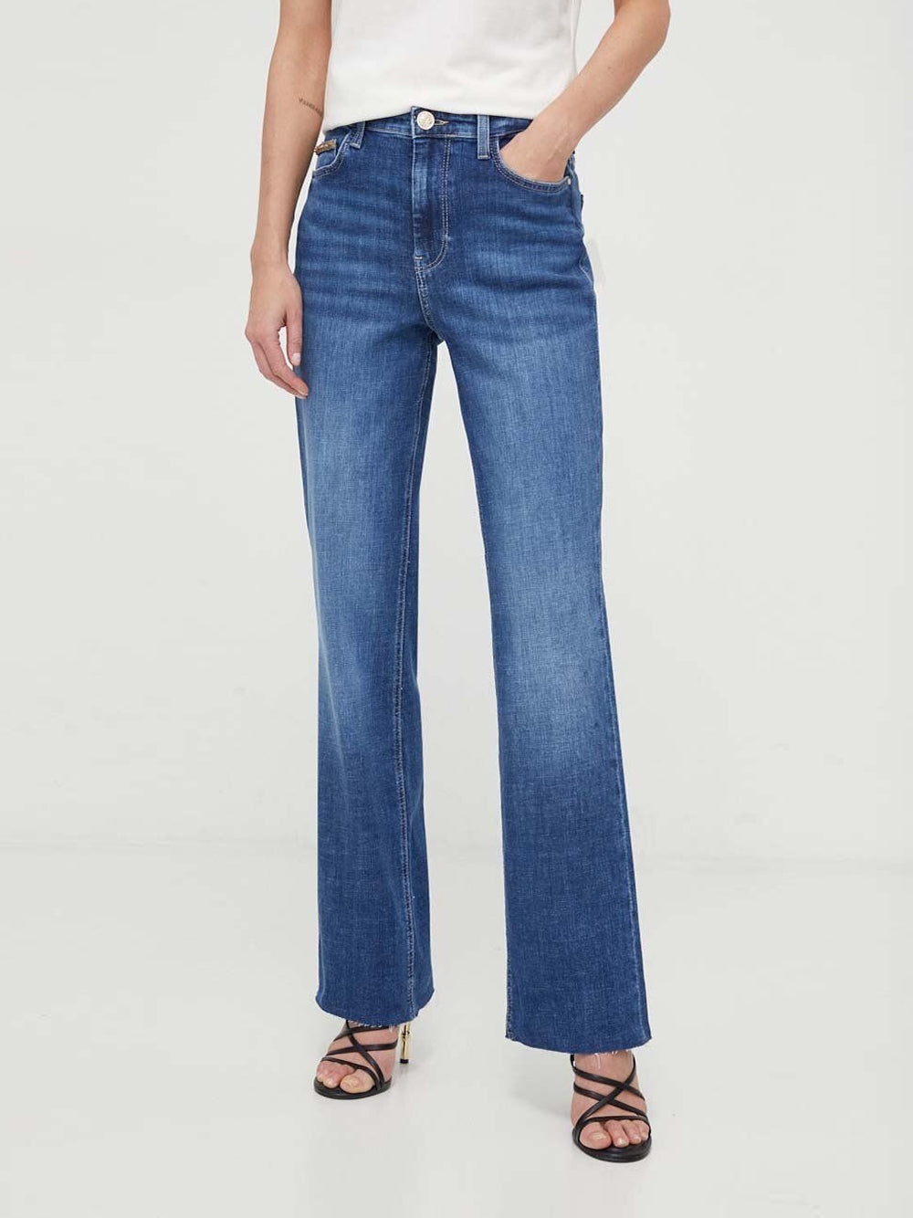 Jeans Guess 80S Straight da Donna - Denim