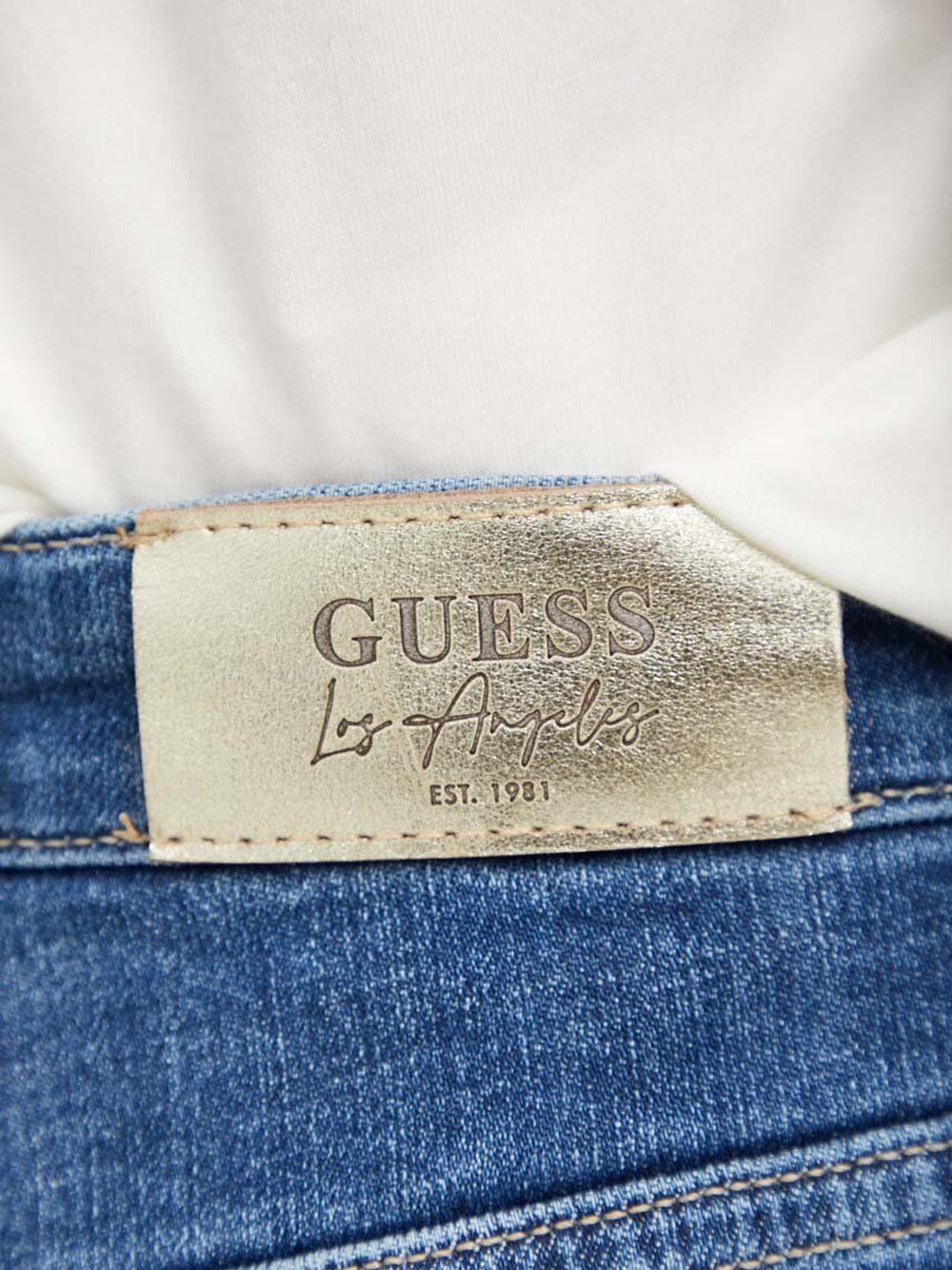 Jeans Guess 80S Straight da Donna - Denim