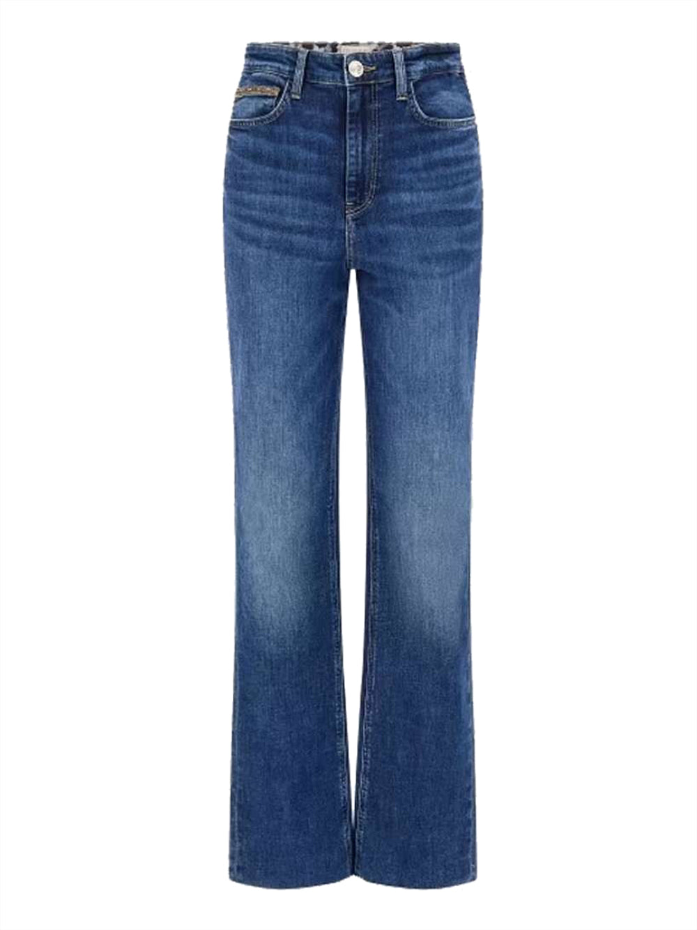 Jeans Guess 80S Straight da Donna - Denim