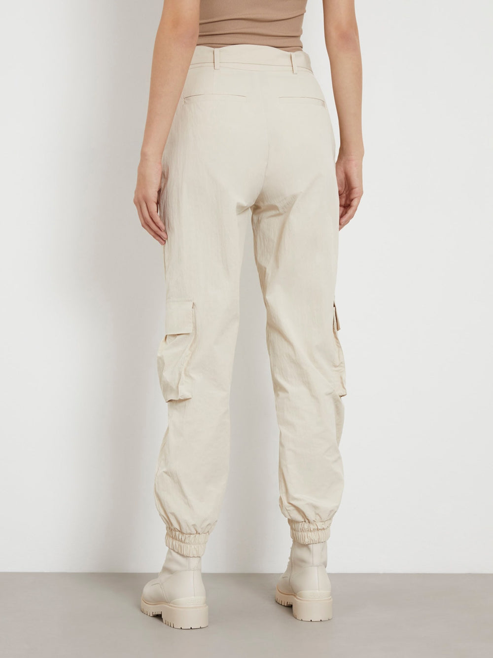 Pantalone Cargo Guess Riko da Donna - Beige