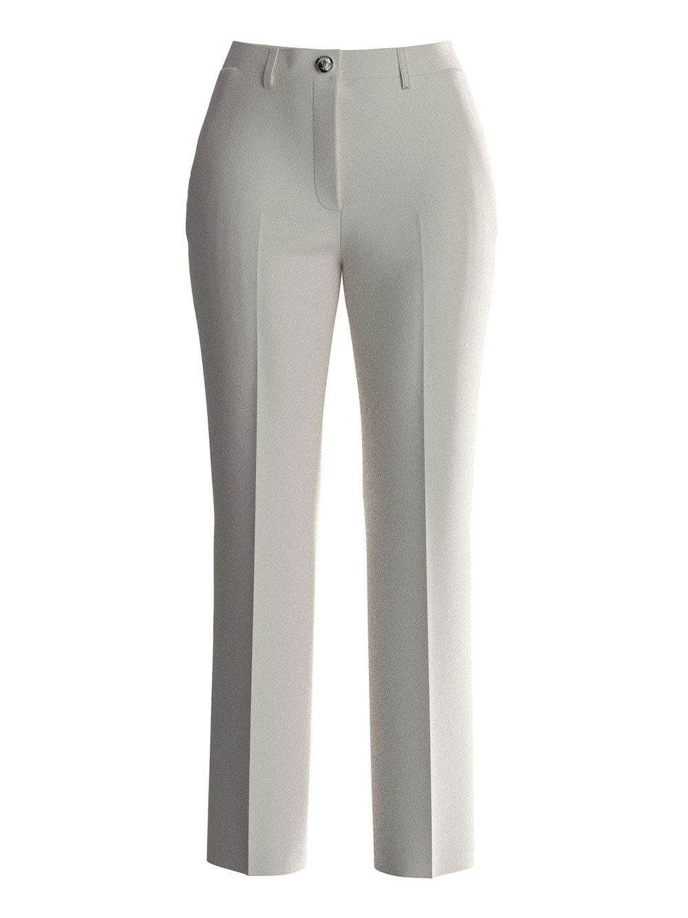 Pantalone Chino Guess Zoe da Donna - Avorio