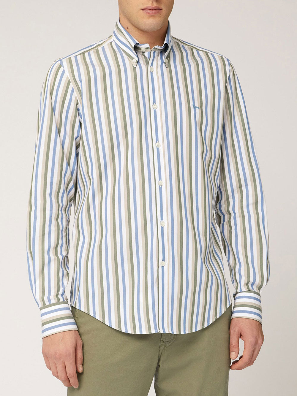 Camicia Casual Harmont & Blaine da Uomo - Multicolore