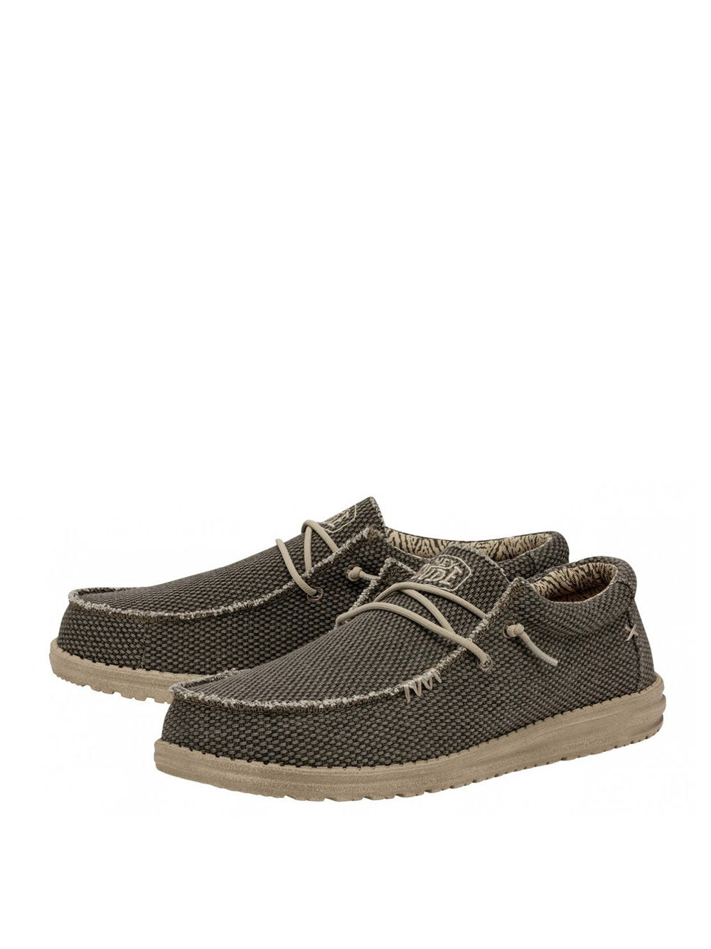 Slip On Hey Dude Wally Braided da Uomo - Verde