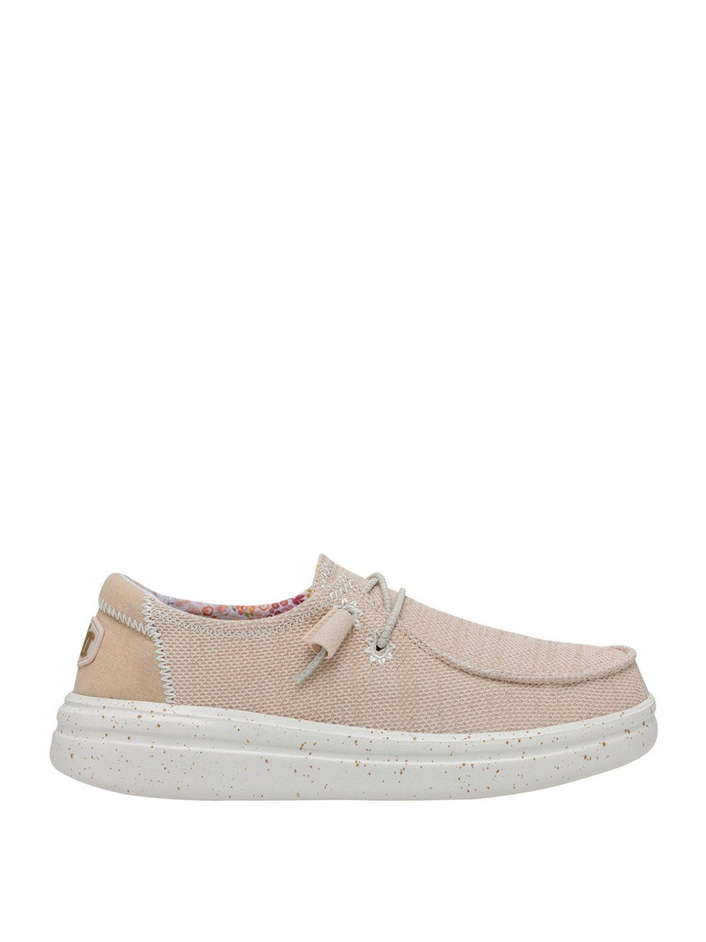 Slip On Hey Dude Wendy Rise Stretch da Donna - Beige