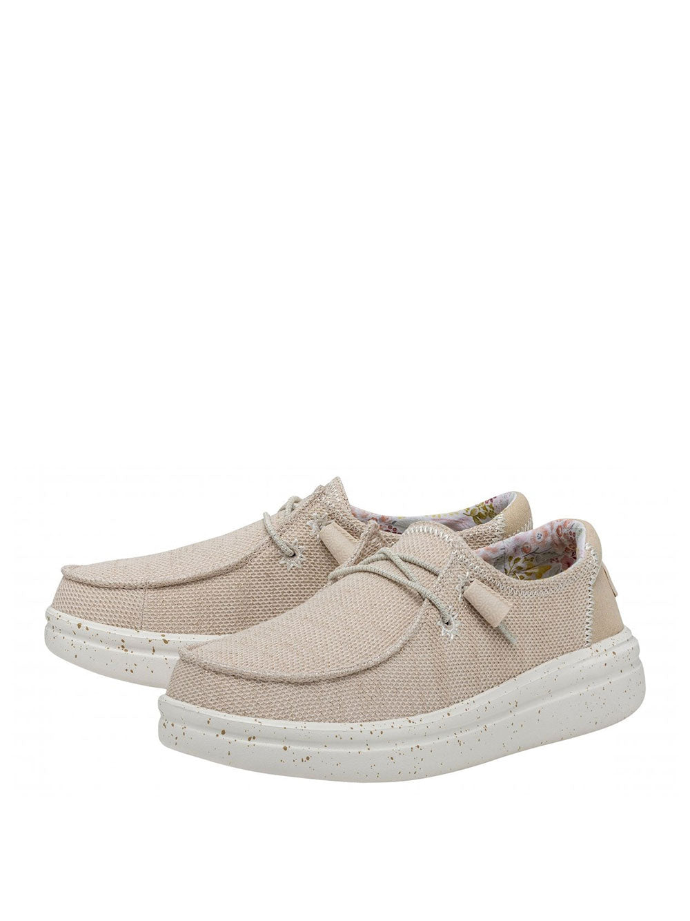 Slip On Hey Dude Wendy Rise Stretch da Donna - Beige