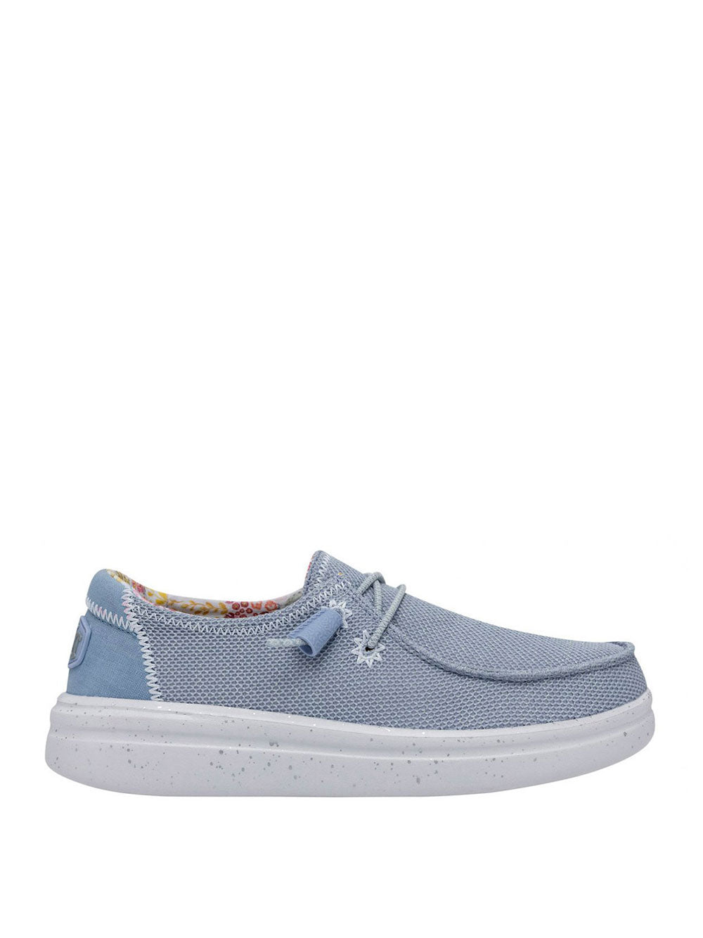 Slip On Hey Dude Wendy Rise Stretch da Donna - Celeste