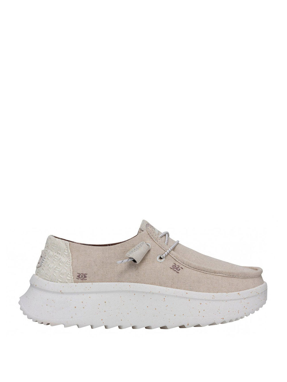 Slip On Hey Dude Wendy Peak Chambray da Donna - Beige