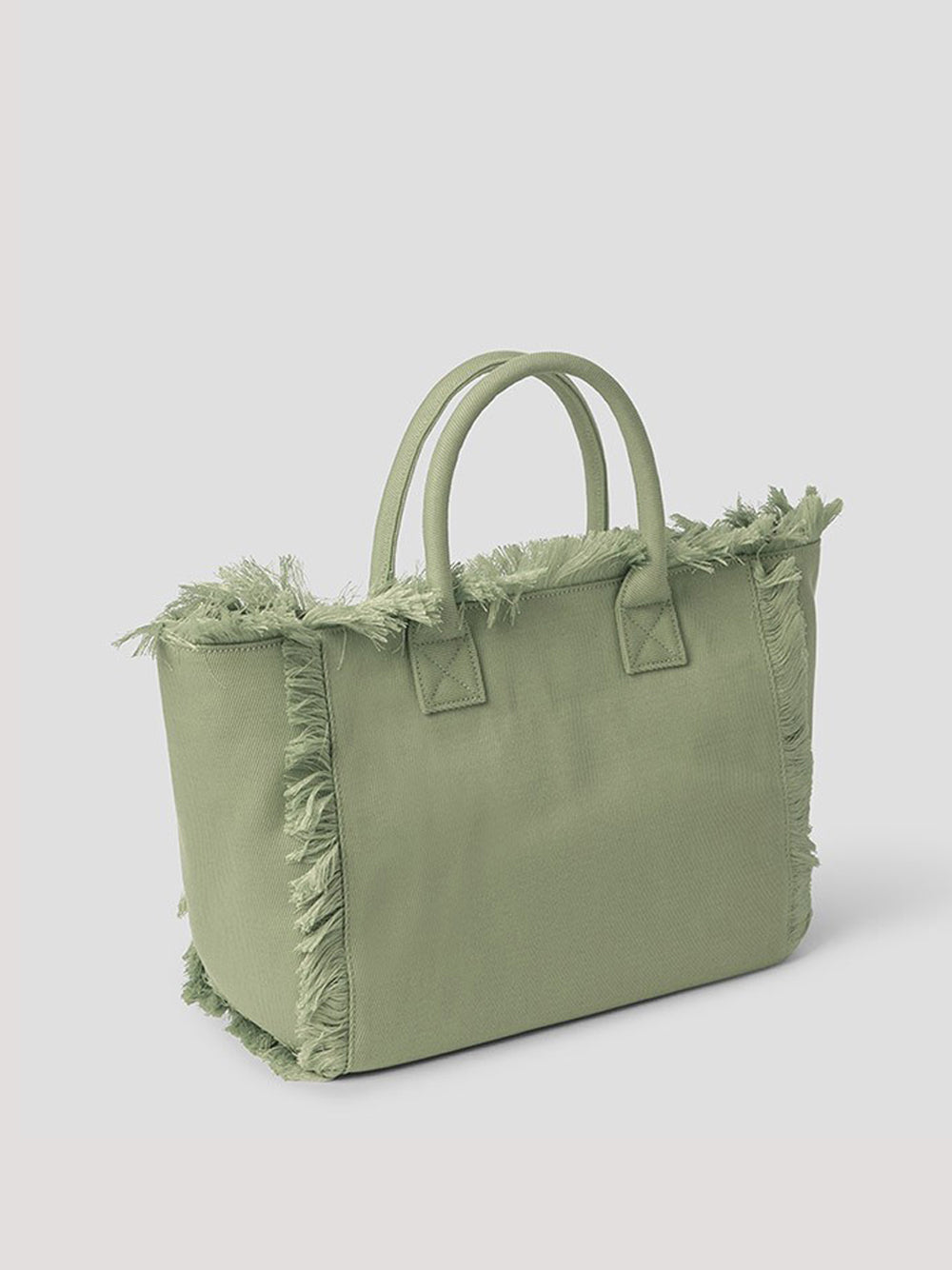 Borsa Shopper Hinnominate Canvas Grande da Donna - Verde