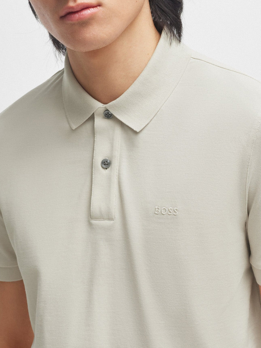 Polo Hugo Boss da Uomo - Avorio