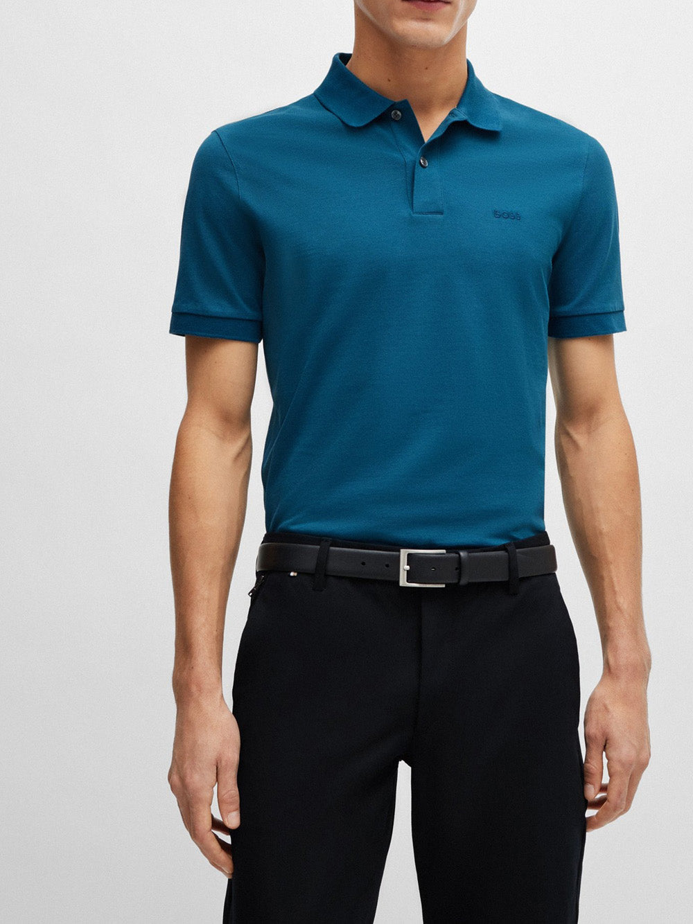 Polo Hugo Boss da Uomo - Blu