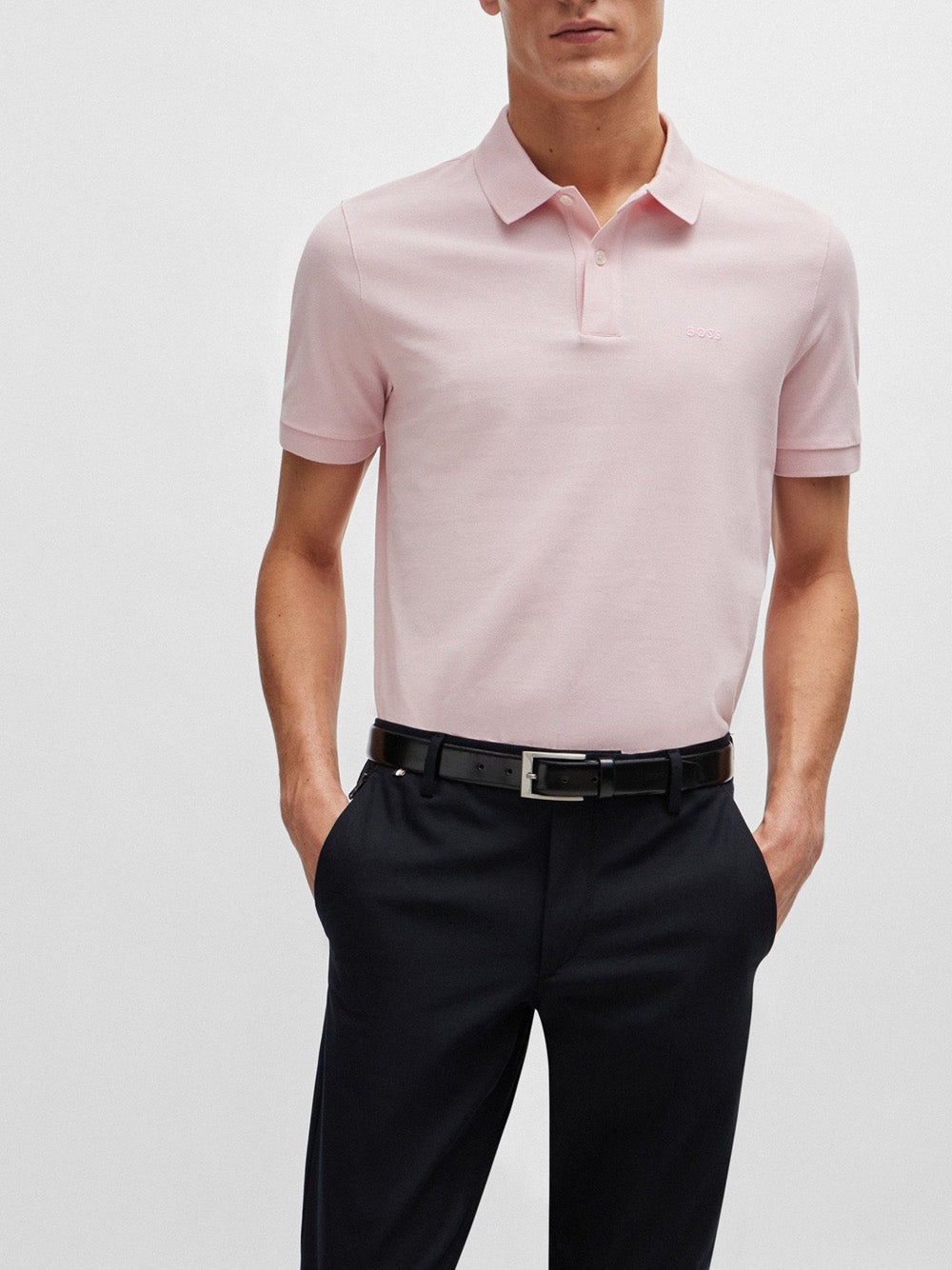 Polo Hugo Boss da Uomo - Rosa