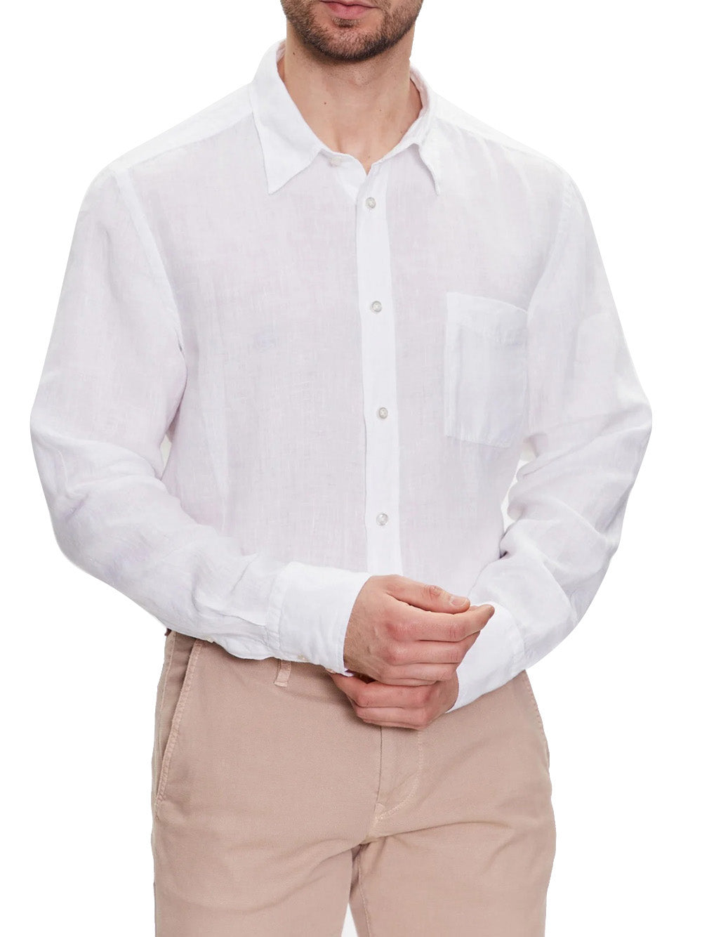 Camicia Casual Hugo Boss da Uomo - Bianco