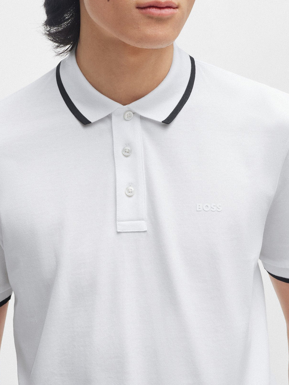 Polo Hugo Boss da Uomo - Bianco