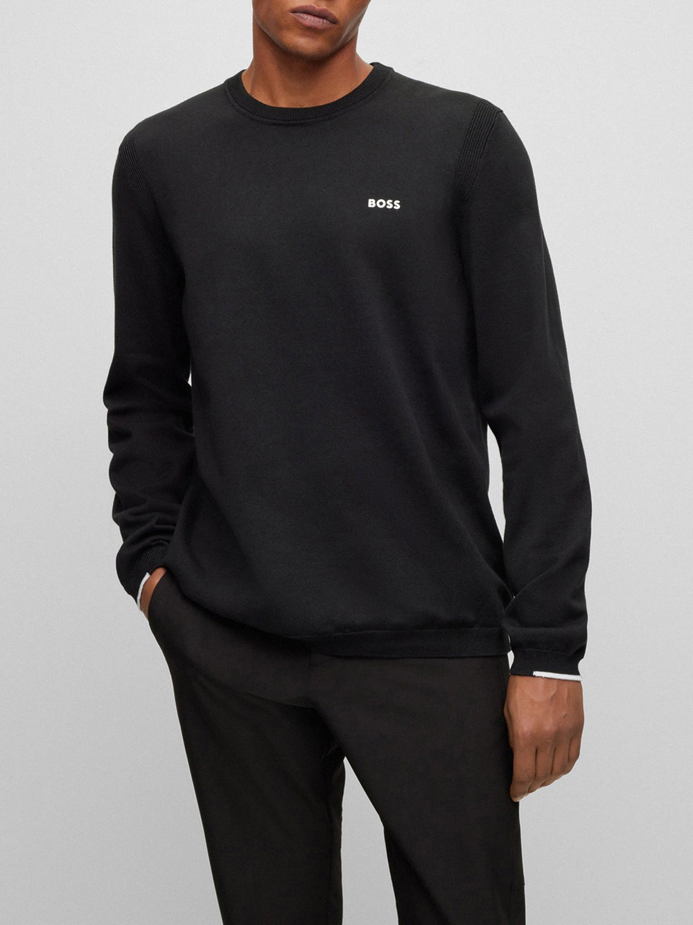 Pullover Hugo Boss da Uomo - Nero