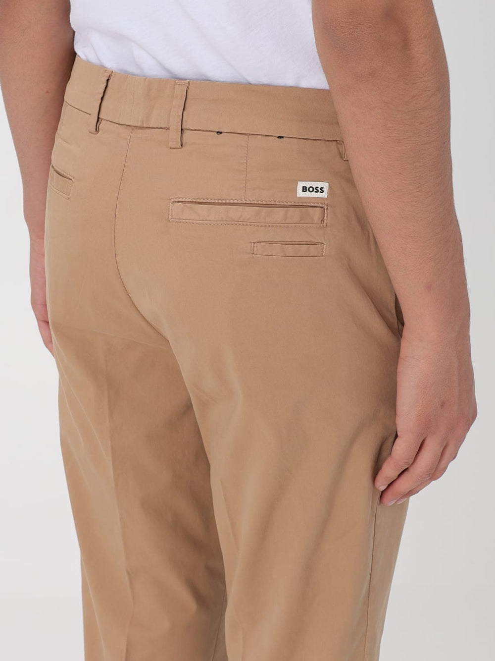 Pantalone Chino Hugo Boss da Uomo - Beige