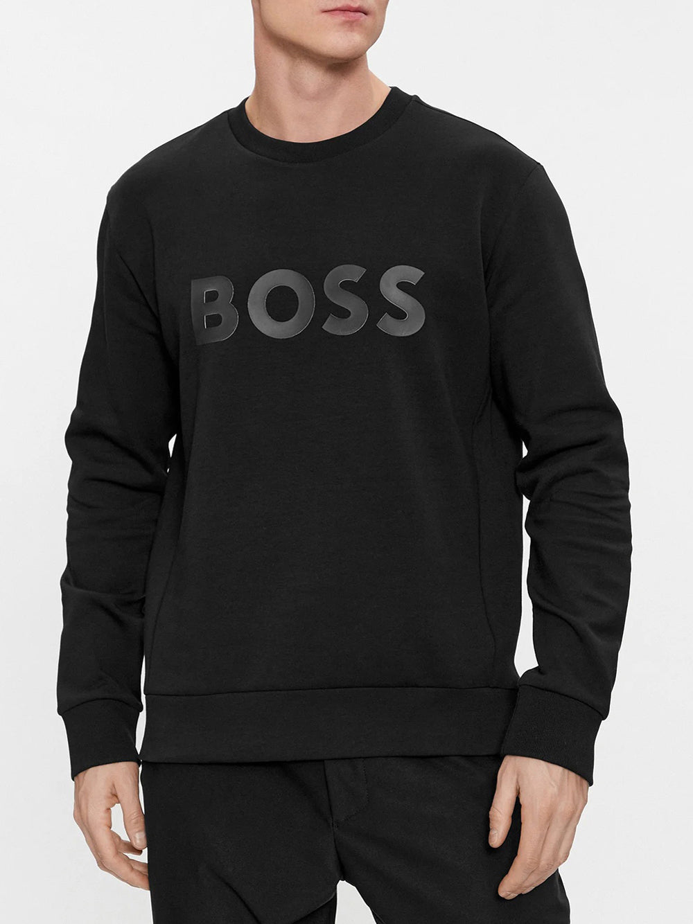 Felpa Hugo Boss da Uomo - Nero