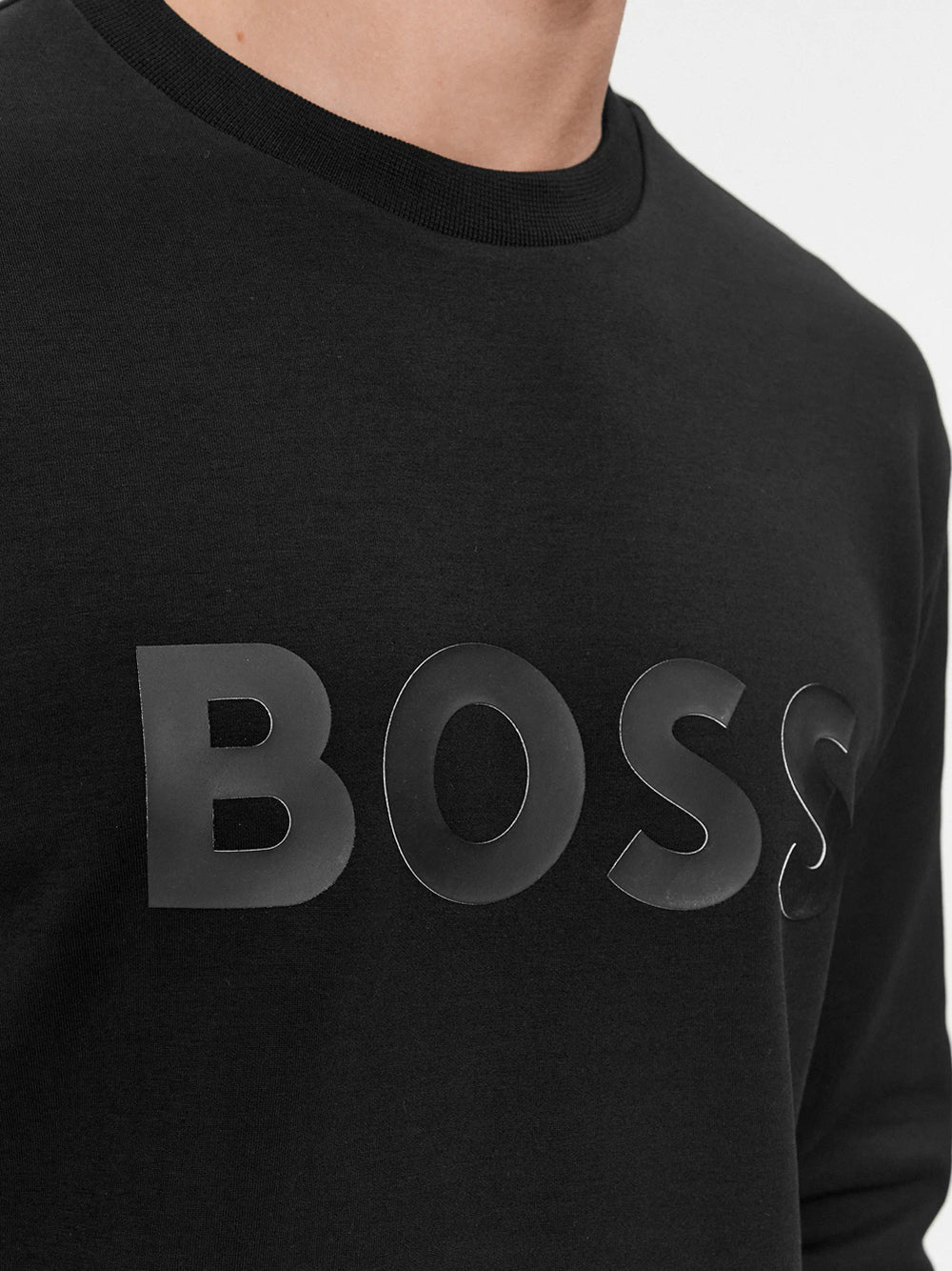 Felpa Hugo Boss da Uomo - Nero