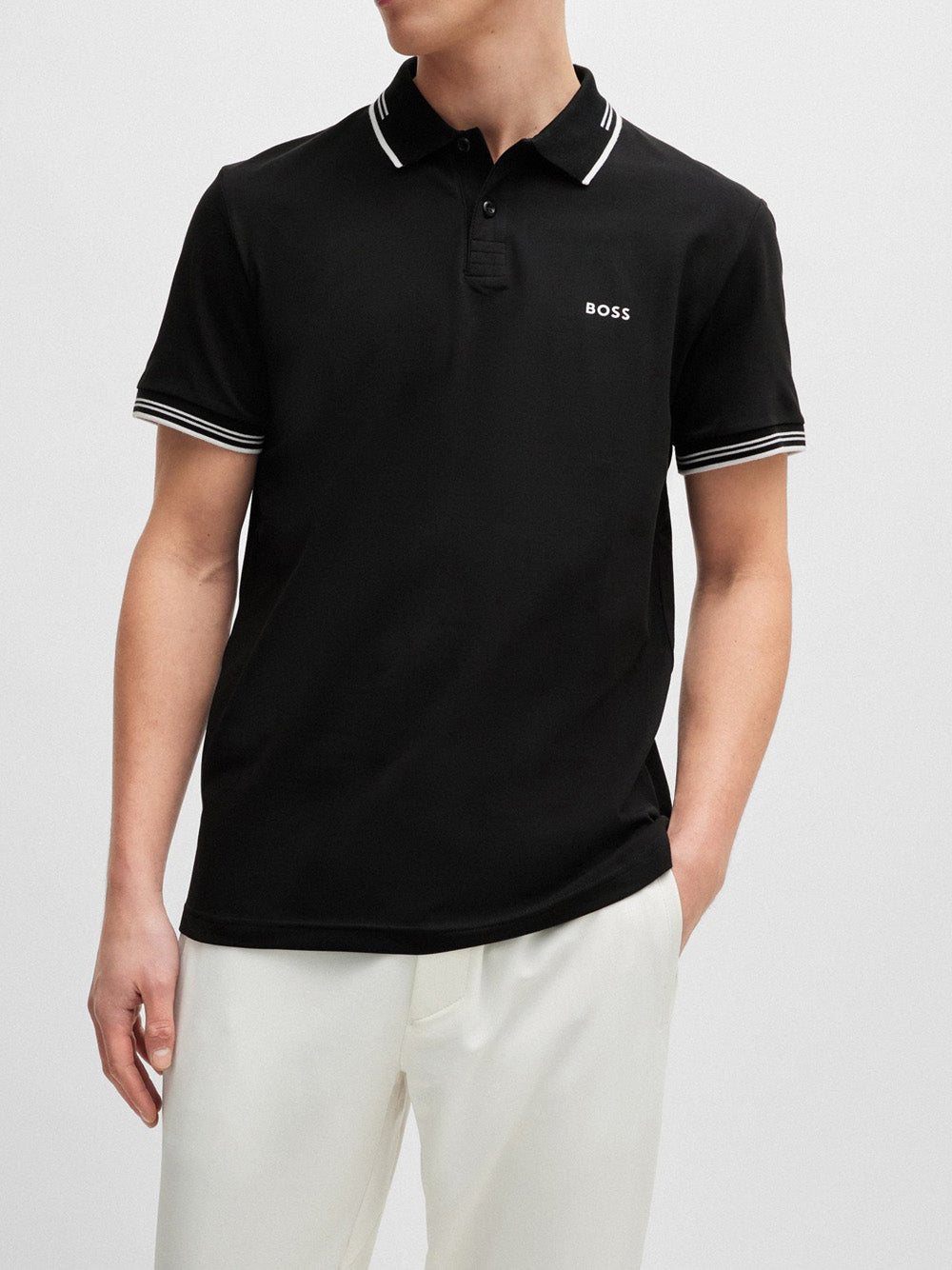 Polo Hugo Boss da Uomo - Nero