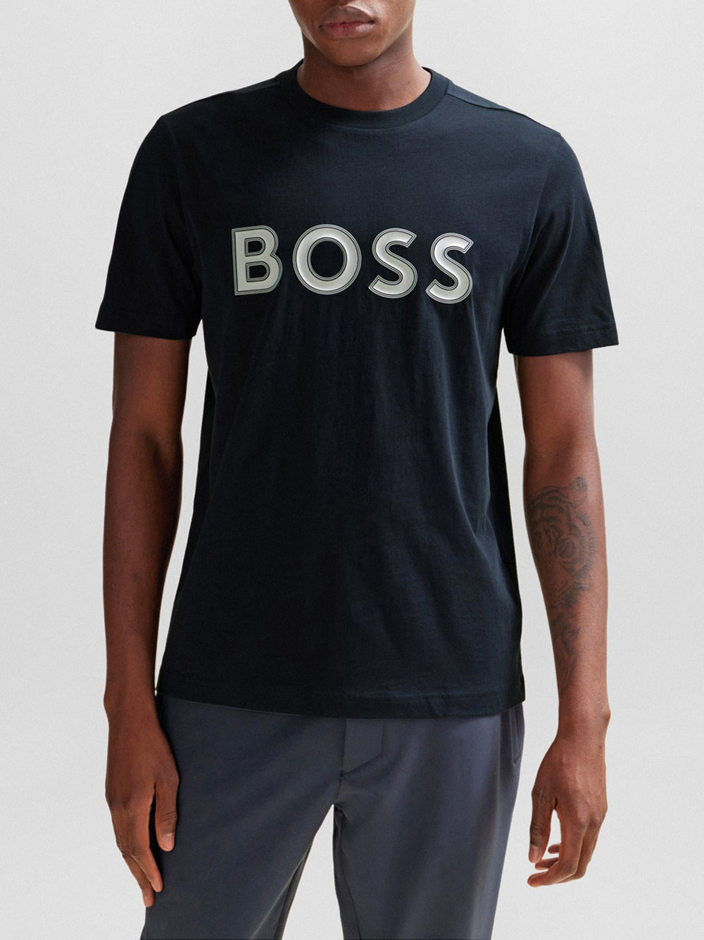 T-shirt Hugo Boss da Uomo - Blu