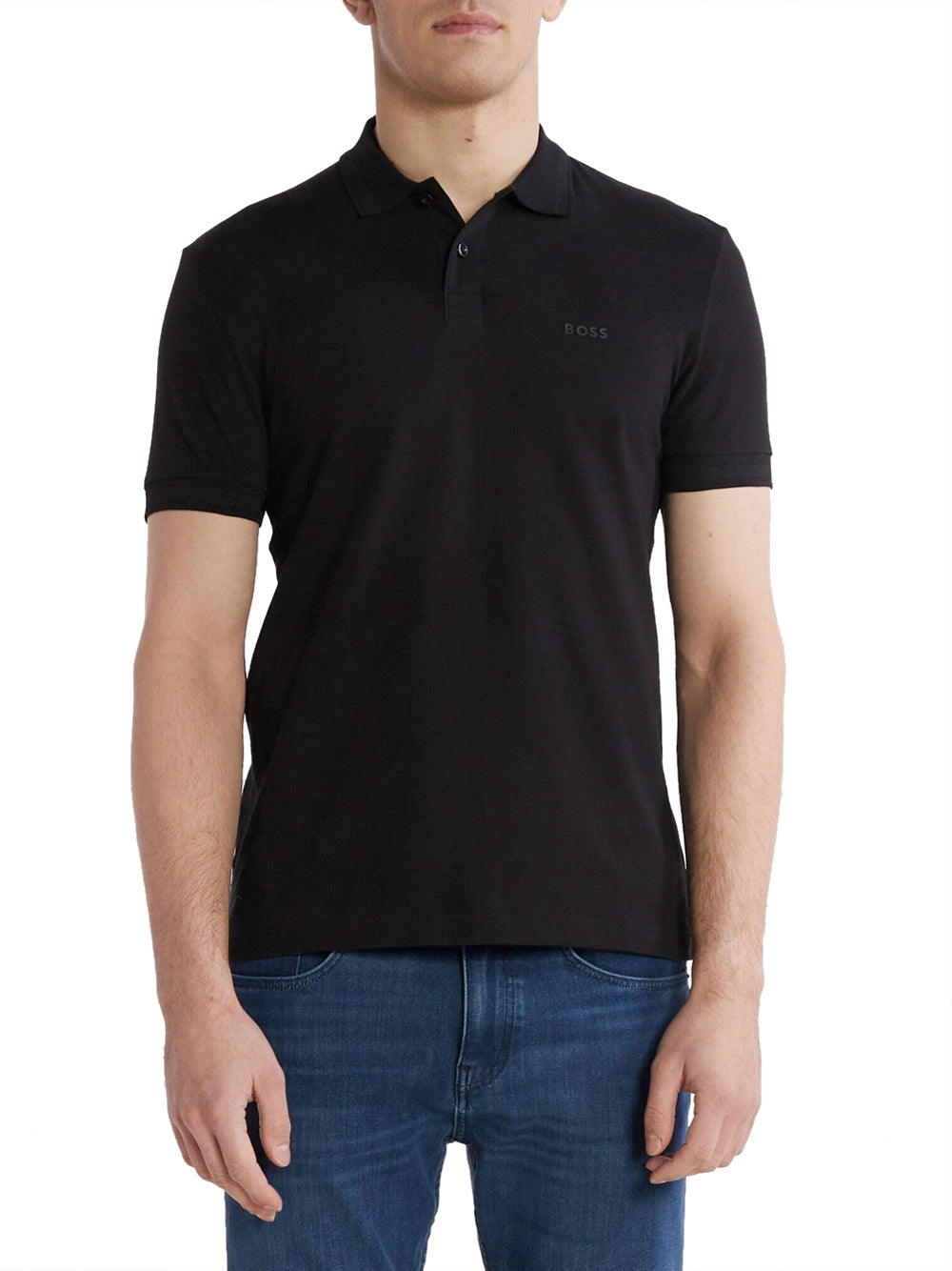 Polo Hugo Boss da Uomo - Nero