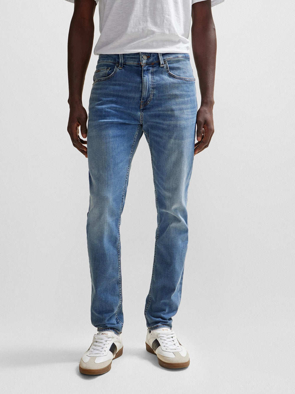 Jeans Slim Hugo Boss da Uomo - Blu Denim