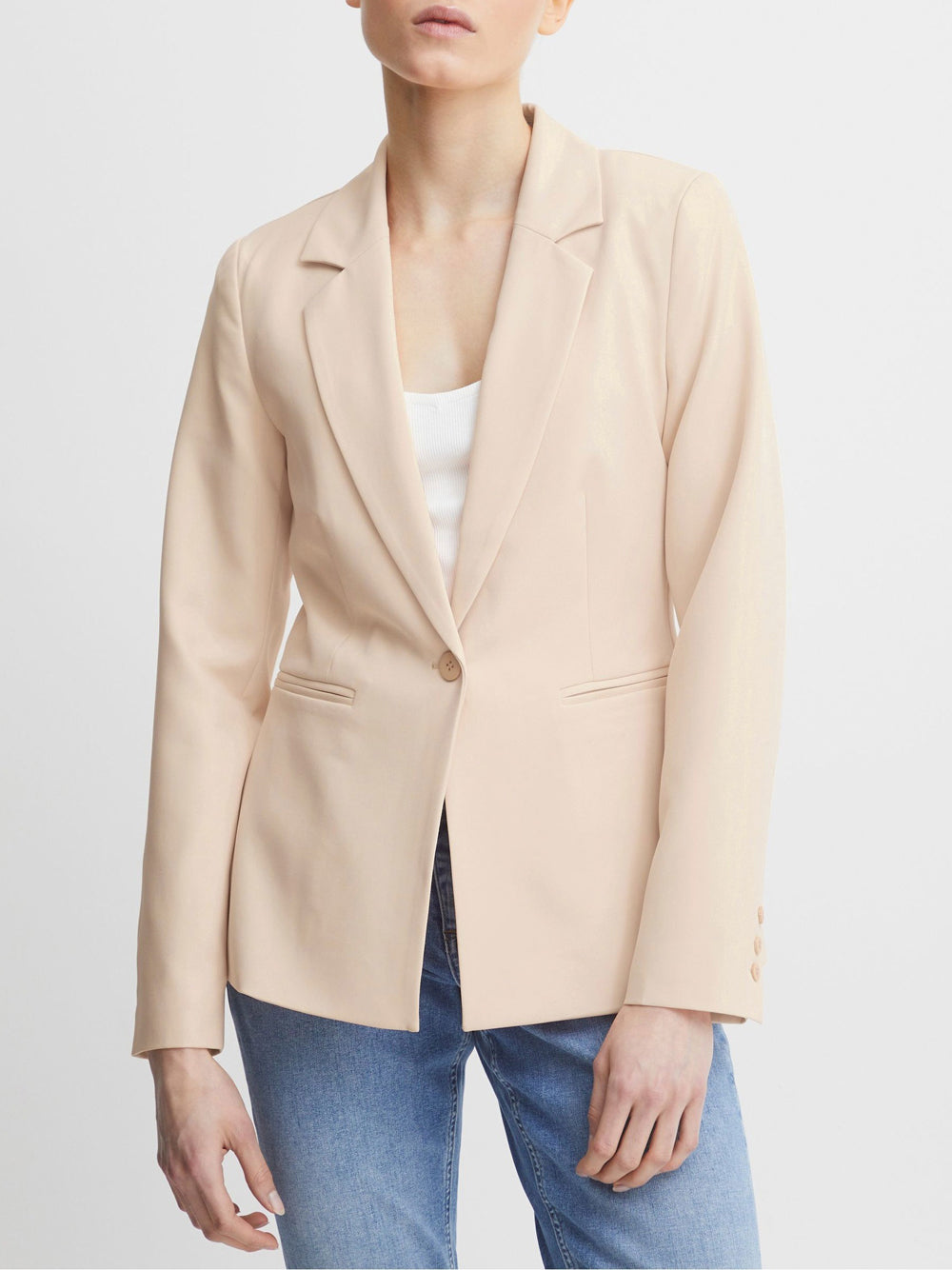 Blazer Ichi da Donna - Beige