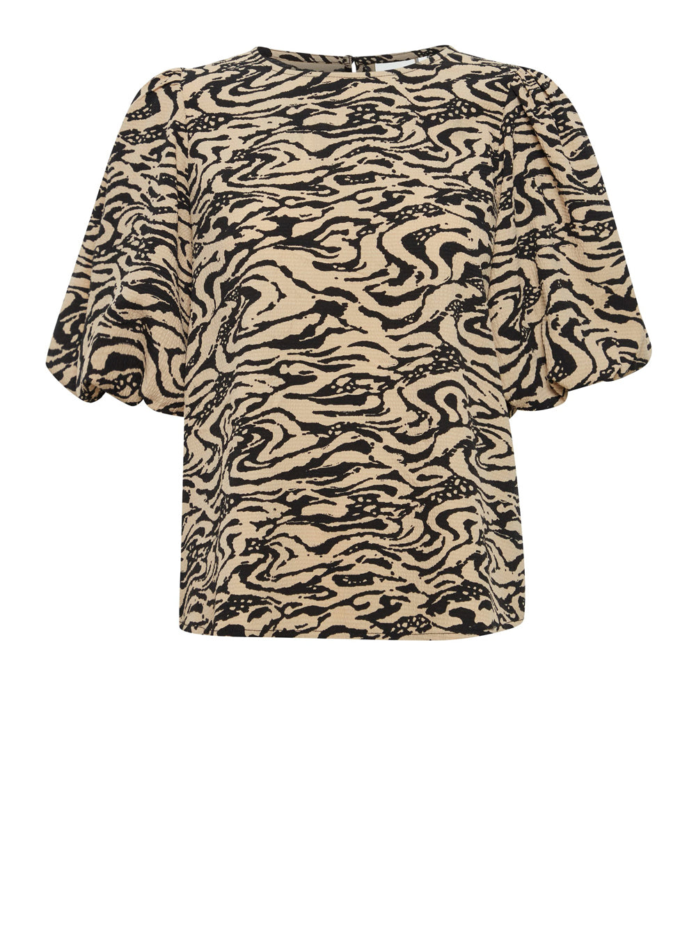 Blusa Ichi da Donna - Maculato Marrone