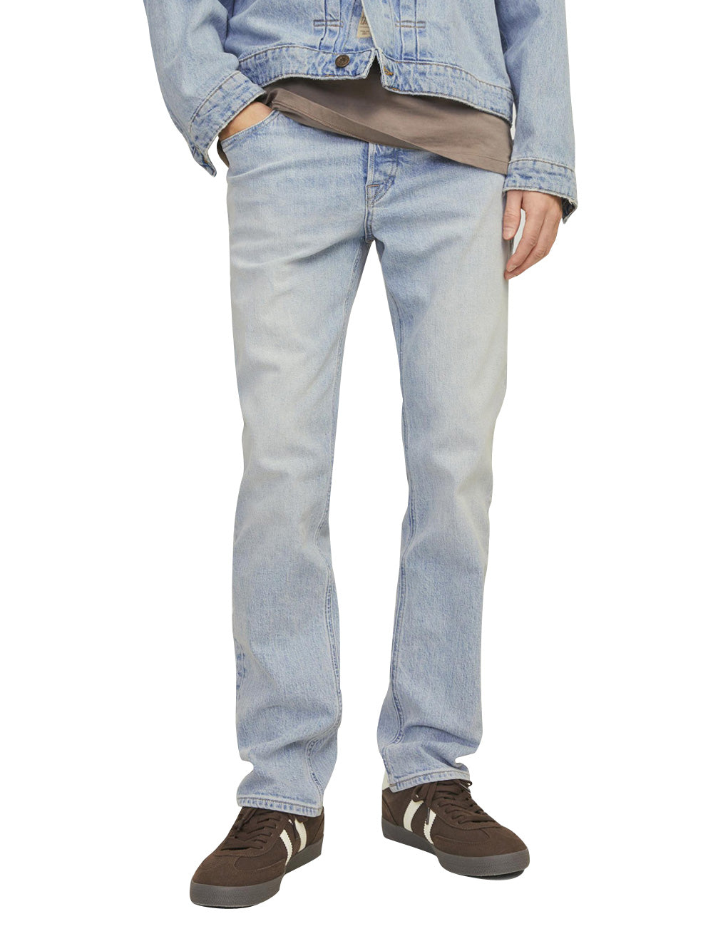 Jeans Regular Jack e Jones da Uomo - Denim