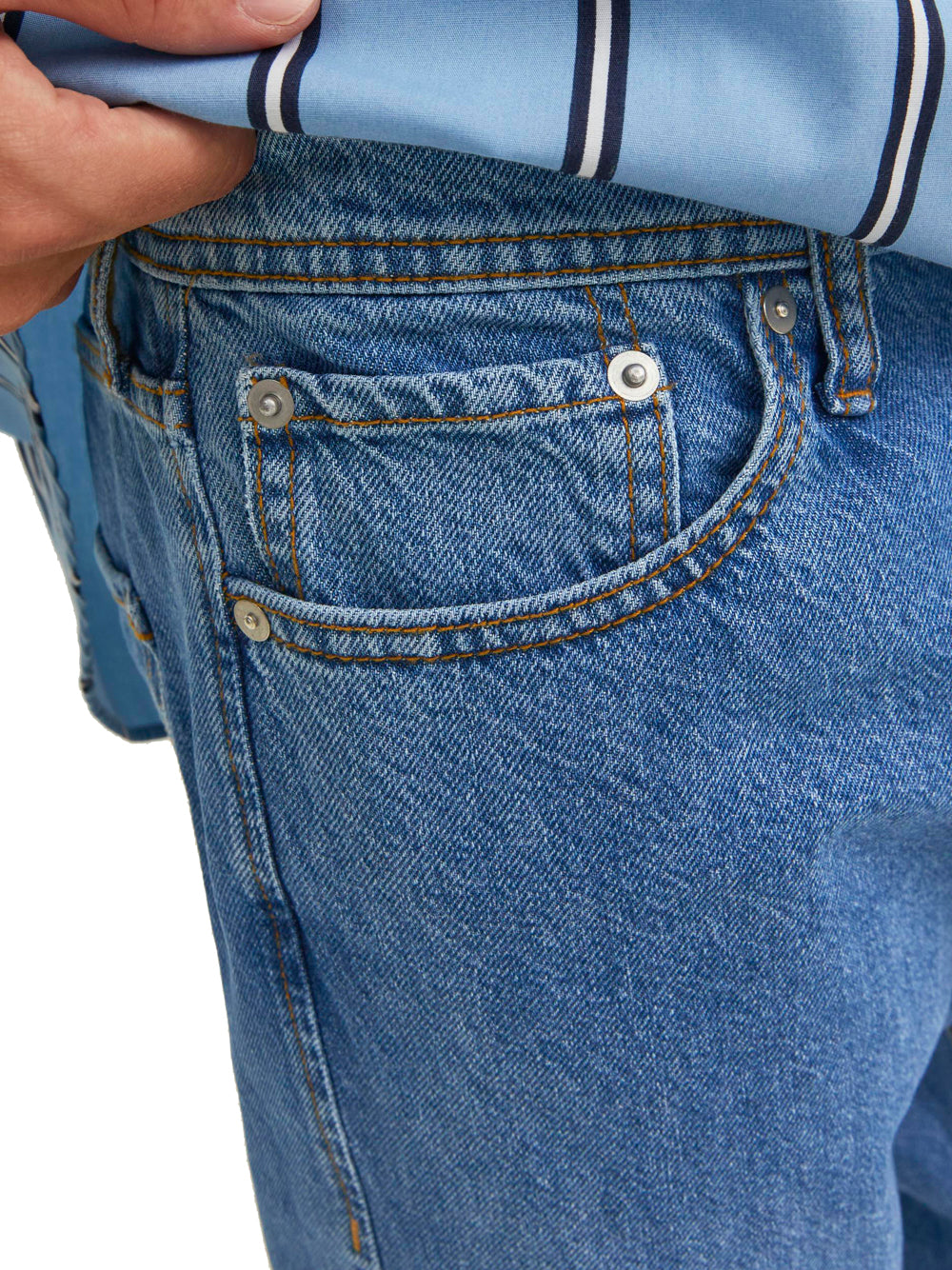 Jeans Straight Jack e Jones da Uomo - Denim