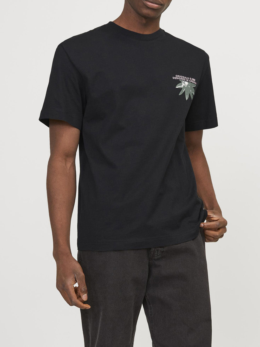 T-shirt Jack e Jones da Uomo - Nero