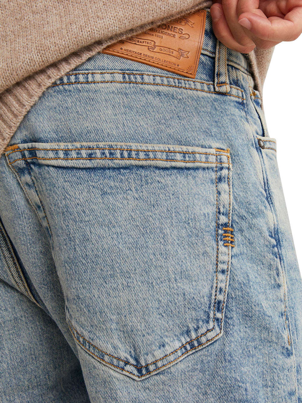 Jeans Straight Jack e Jones da Uomo - Denim