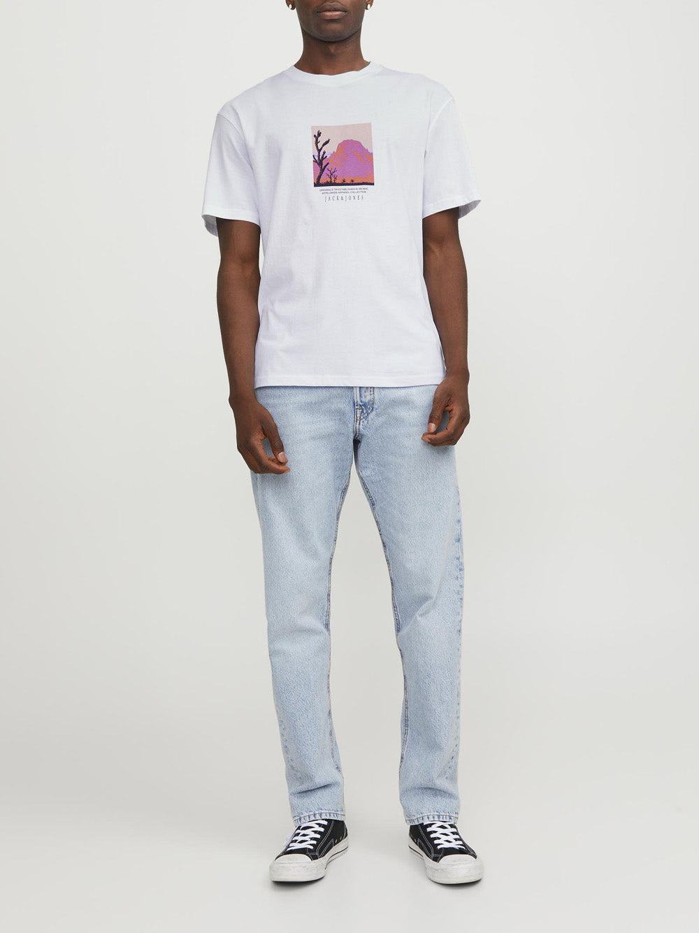 T-shirt Jack e Jones da Uomo - Bianco