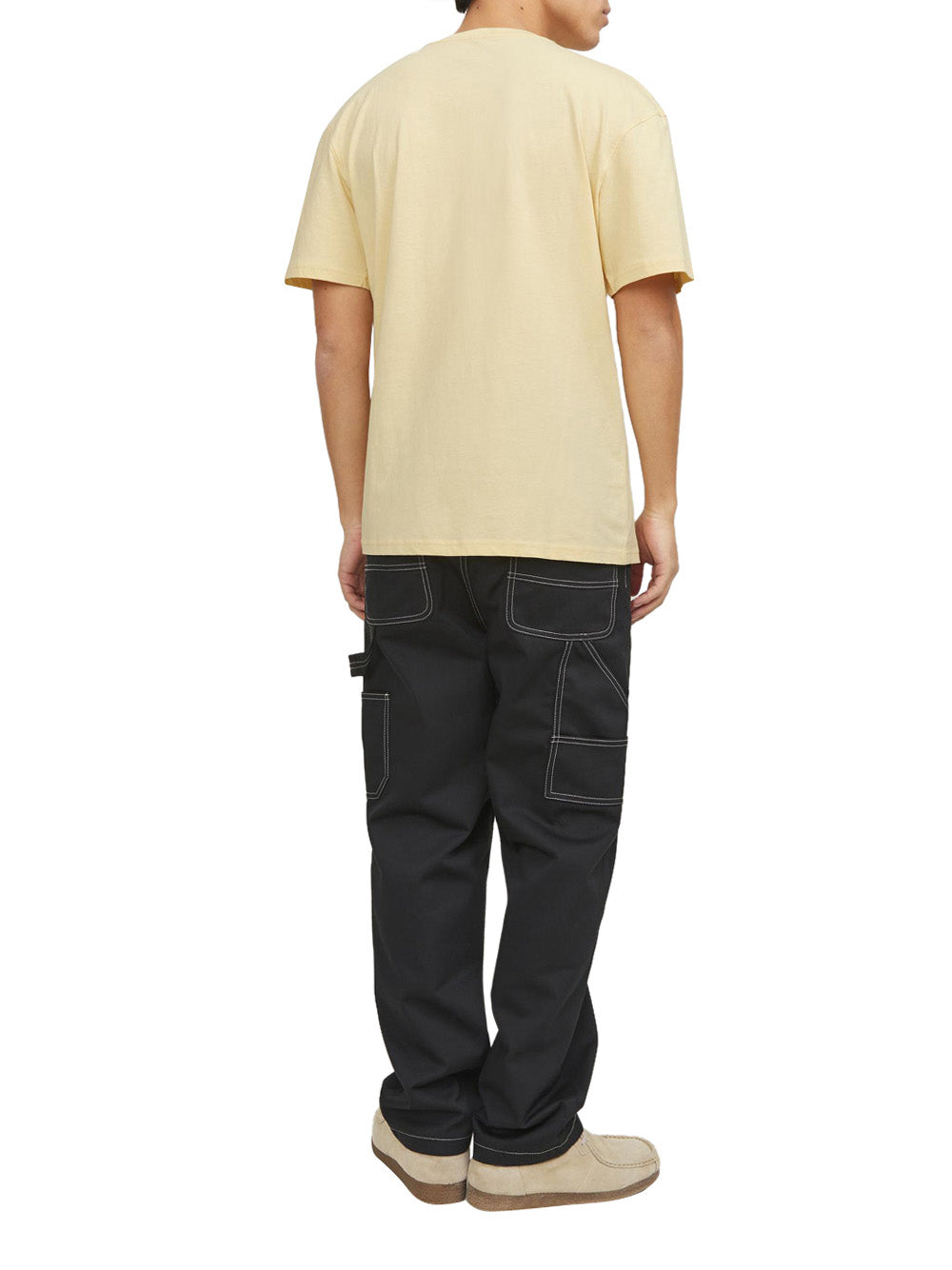 T-shirt Jack e Jones da Uomo - Avorio