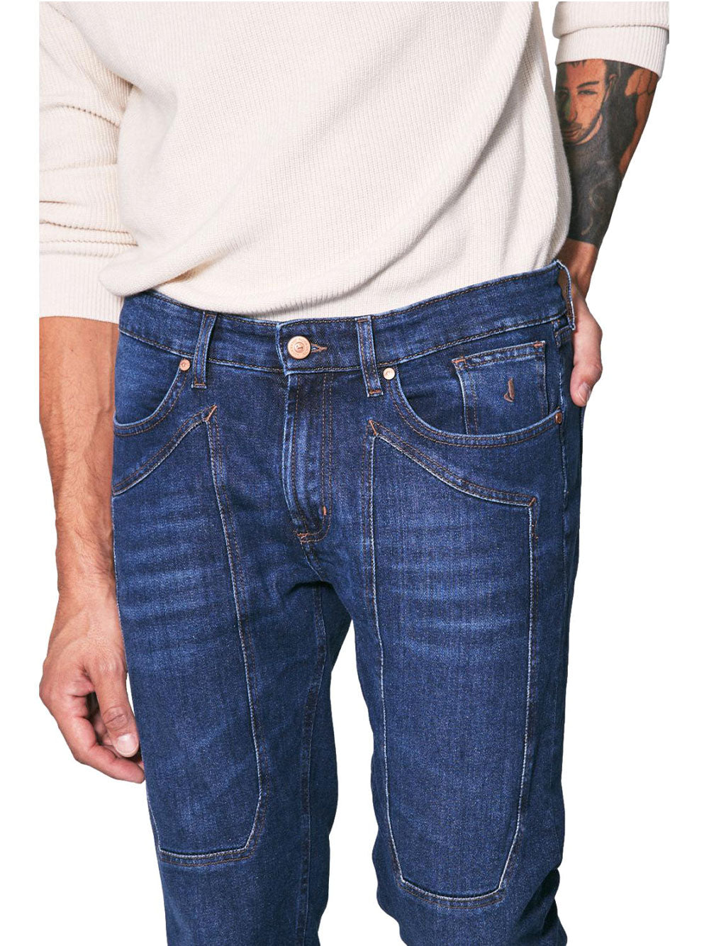 Jeans Slim Jeckerson da Uomo - Denim