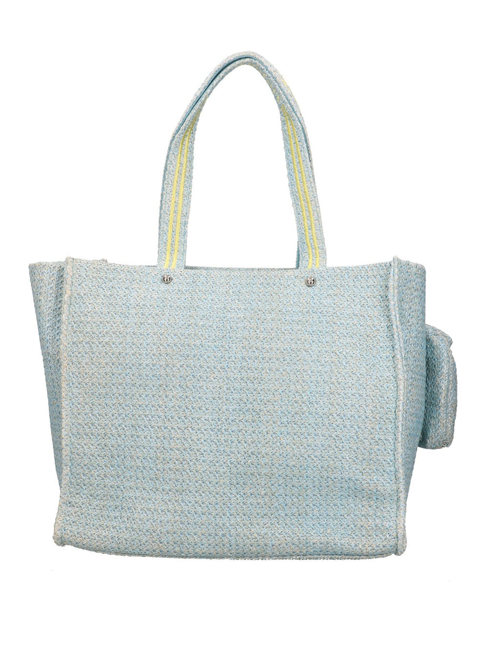 Borsa Shopper Juicy Couture Iris Beach Strip da Donna - Blu