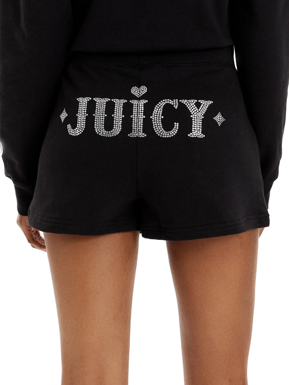 Shorts Sportivi Juicy Couture Sully Rodeo da Donna - Nero