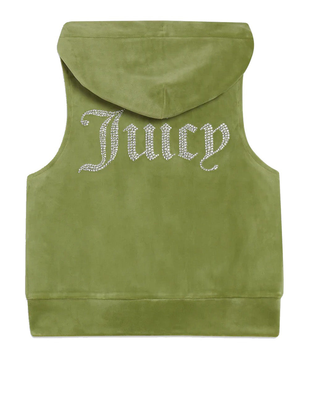 Gilet Juicy Couture Velour da Donna - Verde